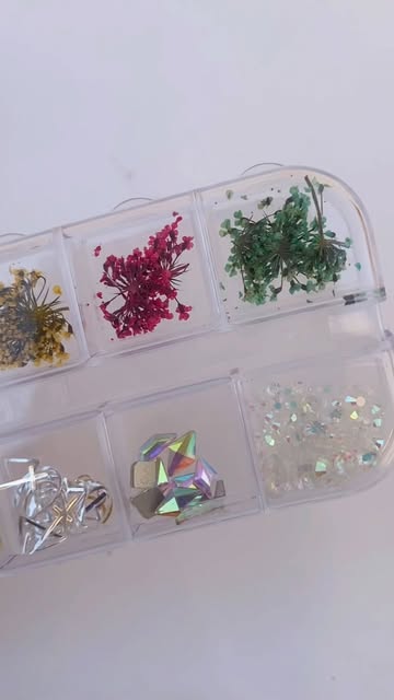 پک کامل دیزاین (گل خشک، نگین، برجسته)